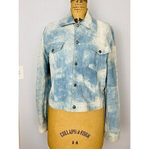 Vintage Neiman Marcus Womens Size 44 (M) Suede Leather Jacket Made in Belgium